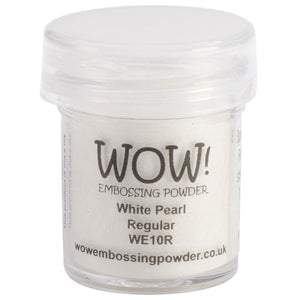 WOW! Embossing Powder Regular 15ml - White Pearl