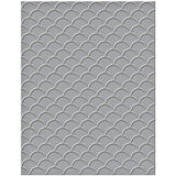 Spellbinders Embossing Folder - Carpeta de Textura Scallops