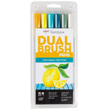 Tombow Dual Brush 6/pk - Lemon Squeezy