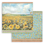 Paper Pad 8x8 - Sunflower Arts - Stamperia