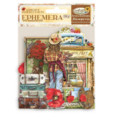 Ephemeras Adhesivas - Elements And Poppies - Sunflower Art - Stamperia