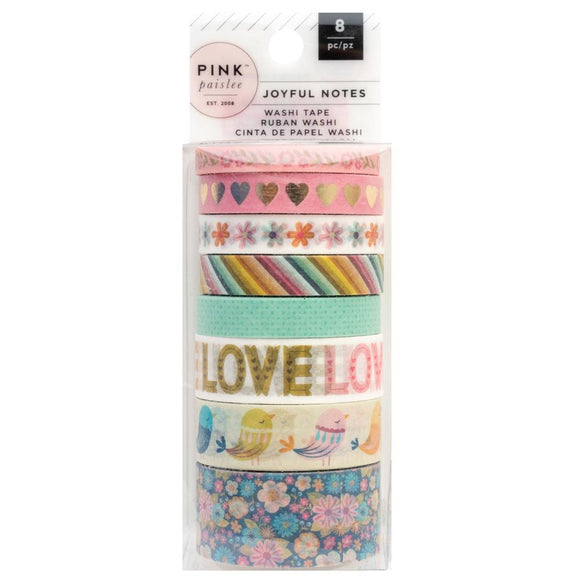 Washi Tapes - Joyful Notes - Pink Paislee