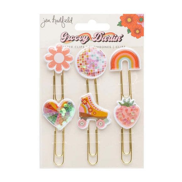 Paper Clips Decorativos - Groovy Darlin' - Jen Hadfield