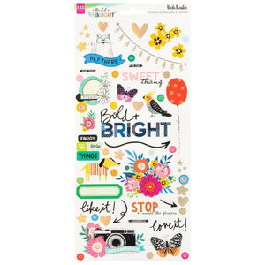 Stickers 6x12 - Bold And Bright - Vicki Boutin