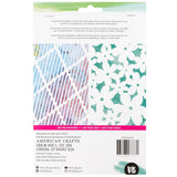 Juego de 3 Stencils o Plantillas - Diamond In The Rough - Bold And Bright - Vicki Boutin