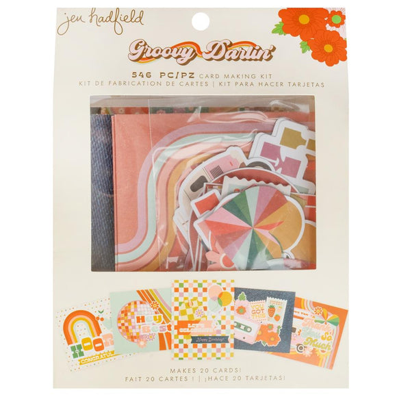 Kit para Hacer Tarjetas - Groovy Darlin' - Jen Hadfield