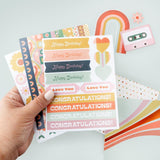 Kit para Hacer Tarjetas - Groovy Darlin' - Jen Hadfield