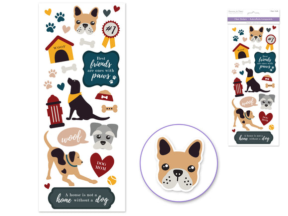 Stickers 5 x 12 - Amante de Perros - Forever in Time
