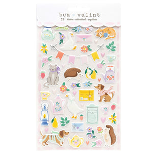 Puffy Stickers - Poppy & Pear - Bea Valint