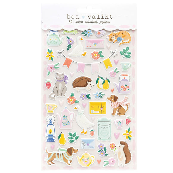 Puffy Stickers - Poppy & Pear - Bea Valint