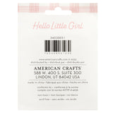 Juego de 4 Tintas - Hello Little Girl - American Crafts