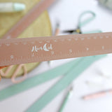 Regla Rosa de 18" - COCO de Alúa Cid