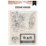 Juego de Sellos - Cedar House - American Crafts