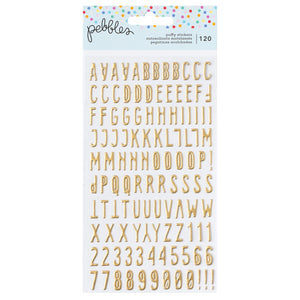 Letras Puffy - All The Cake - American Crafts