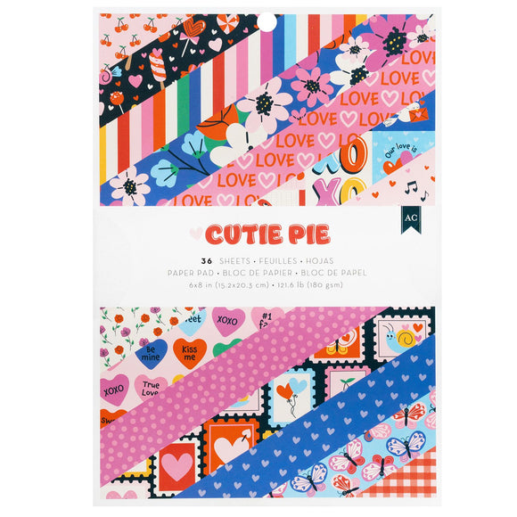 Pad de Papeles 6x8 - Cutie Pie - American Crafts