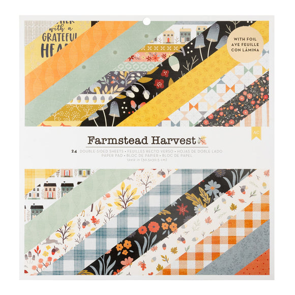 Pad de Papeles 12x12 - Farmstead Harvest - AC