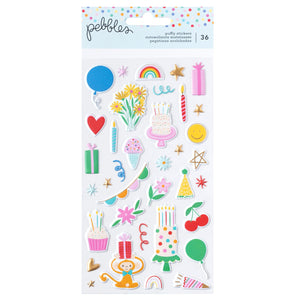 Puffy Stickers - All The Cake - American Crafts