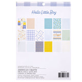 Pad de Papeles 6x8 - Hello Little Boy - American Crafts