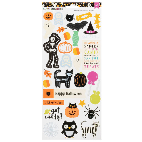 Stickers 6x12 - Happy Halloween - AC