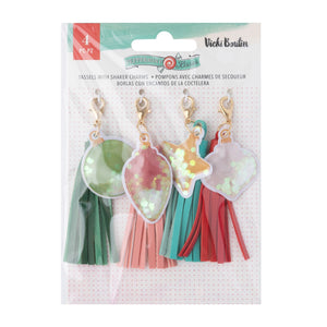 Tassels con Dijes Shakers - Peppermint Kisses - VIcki Boutin