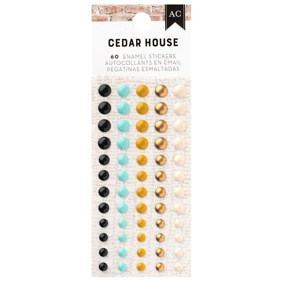 Enamel Dots - Cedar House - American Crafts