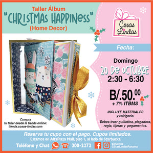 Taller Álbum "Christmas Happiness"