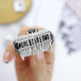 Sello Roller Fechas - Alúa Cid