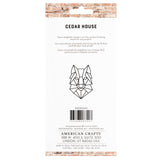 Puffy Sticker de Letras - Cedar House - American Crafts
