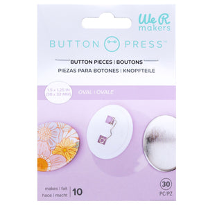 Button Press - Botones Ovalados - We R