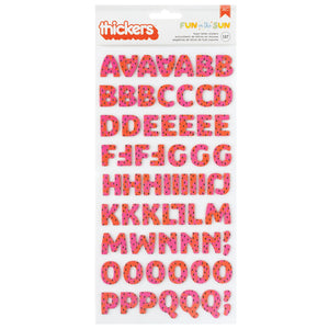Letras Thickers - Fun in the Sun - American Crafts
