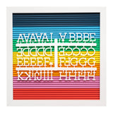 Letrero para Letras 12x12 - Multicolor - Letterboard DCWV