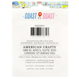 Juego de 4 Tintas - Coast to Coast - American Crafts