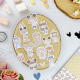 Die cut o troquelados Ilustraciones - Fantasía - Alúa Cid