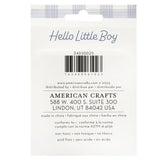 Juego de 4 Tintas - Hello Little Boy - American Crafts