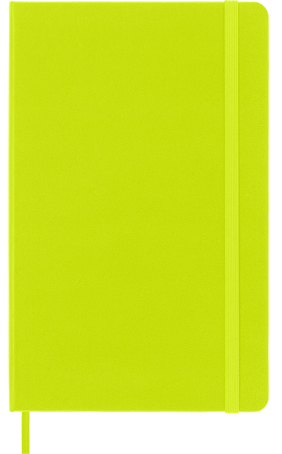 Classic Notebook Hard Cover, Lemon Green - Moleskine