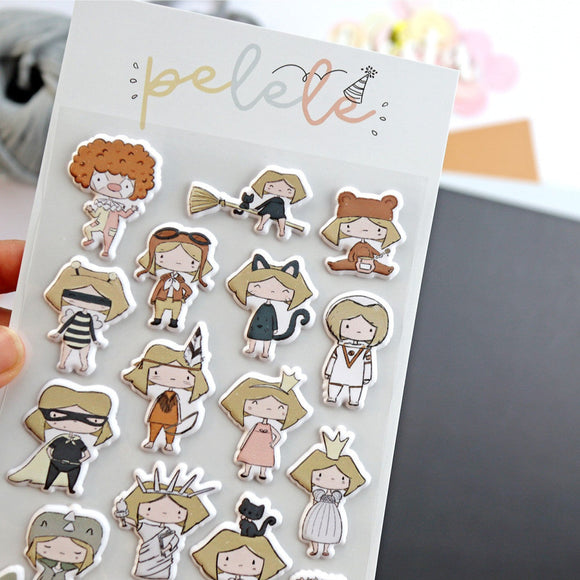 Pelele Puffy Stickers - Alúa Cid