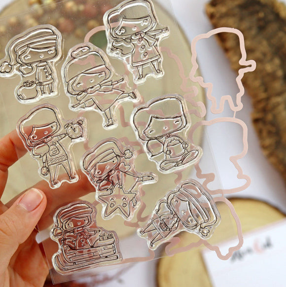 Sello y Troqueles MiniLulis Mazapán - Alúa Cid