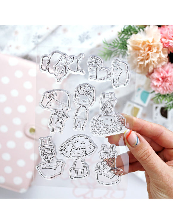 MiniLulis Patio - Sello y Juego de Troqueles - Alúa Cid