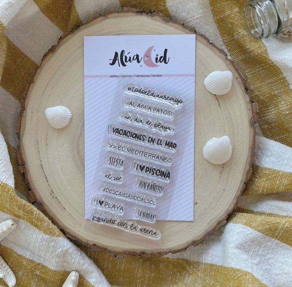 Sello Momentos de Playa - Alúa CId