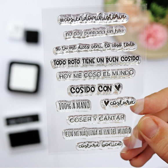 Sello Palabra de costurera - Alúa Cid