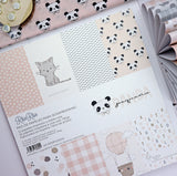 Paper pad 12x12 - Pequeño Panda - Alúa Cid
