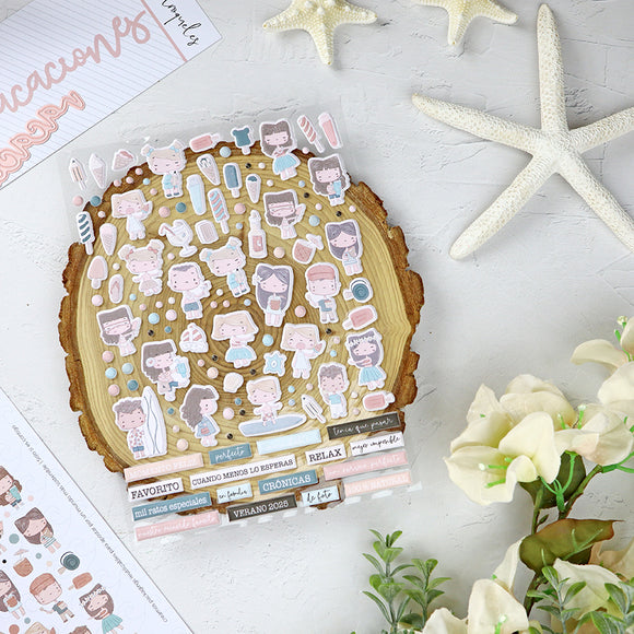 Puffy Stickers - Hawaii - Alúa Cid