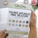 CeliaAlice Bloque de papel sólido texturizado 6"x8" - Alúa Cid