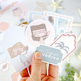 Set troquelados o Die Cuts Etiquetas - Hawaii - Alúa Cid