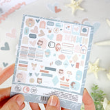 Set troquelados o Die Cuts Etiquetas - Hawaii - Alúa Cid