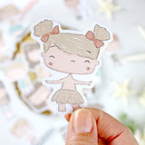 Set troquelados o Die Cuts Ilustraciones - Hawaii - Alúa Cid