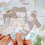 Set troquelados o Die Cuts Ilustraciones - Hawaii - Alúa Cid