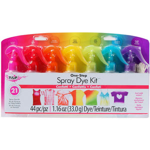 Spray Tie Dye Kit - One Step - Confetti