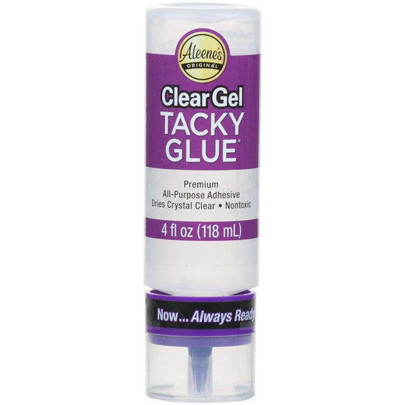 Clear Gel Tacky Glue 4oz - Always Ready