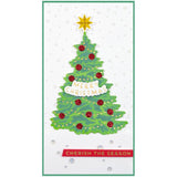 Stencil o Plantilla 8.5x11 - Christmas Tree - Echo Park